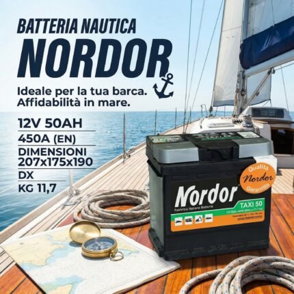 BATTERIA NORDOR 12V 50 AH